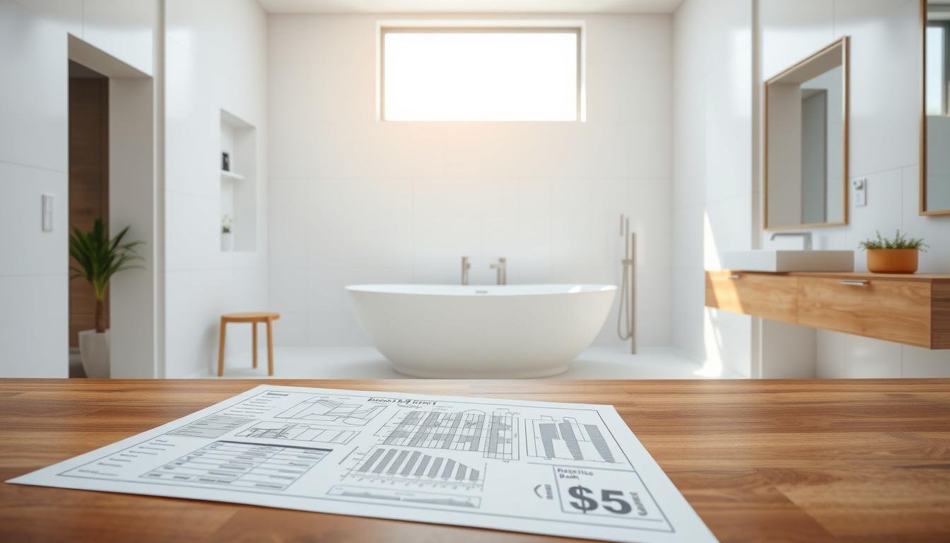 Badrenovierung Planung und Budgetplanung