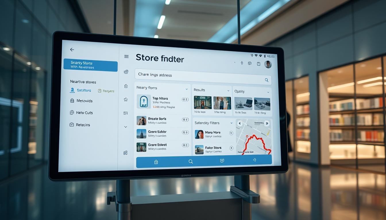 Digitaler Storefinder zur Standortsuche Digitaler Storefinder zur Standortsuche