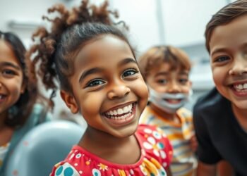 Engstand Zahnkorrektur bei Kindern