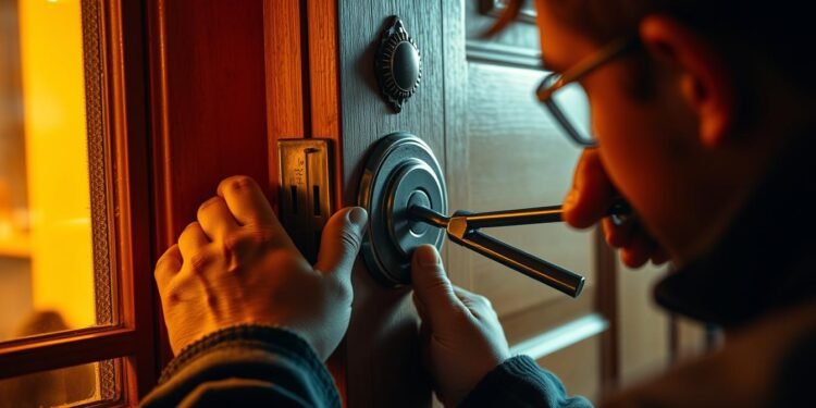 Professionelle Türöffnung durch qualifizierten Schlüsseldienst