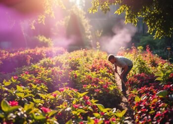 Unkrautbekämpfung im Garten