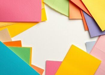 papier für bastelideen auswahl