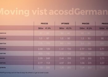 umzugskosten deutschland vergleich